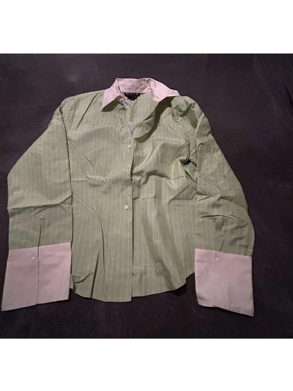 Silk Shirt Pinstripe Oxford